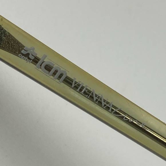 Vintage Viennaline Orange Oval Sunglasses Frames - Picture 5 of 6